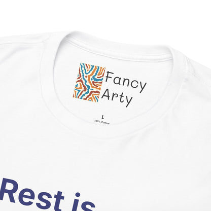 Rest Is a Strategy Peace Unisex Tee - Self Care Reminder