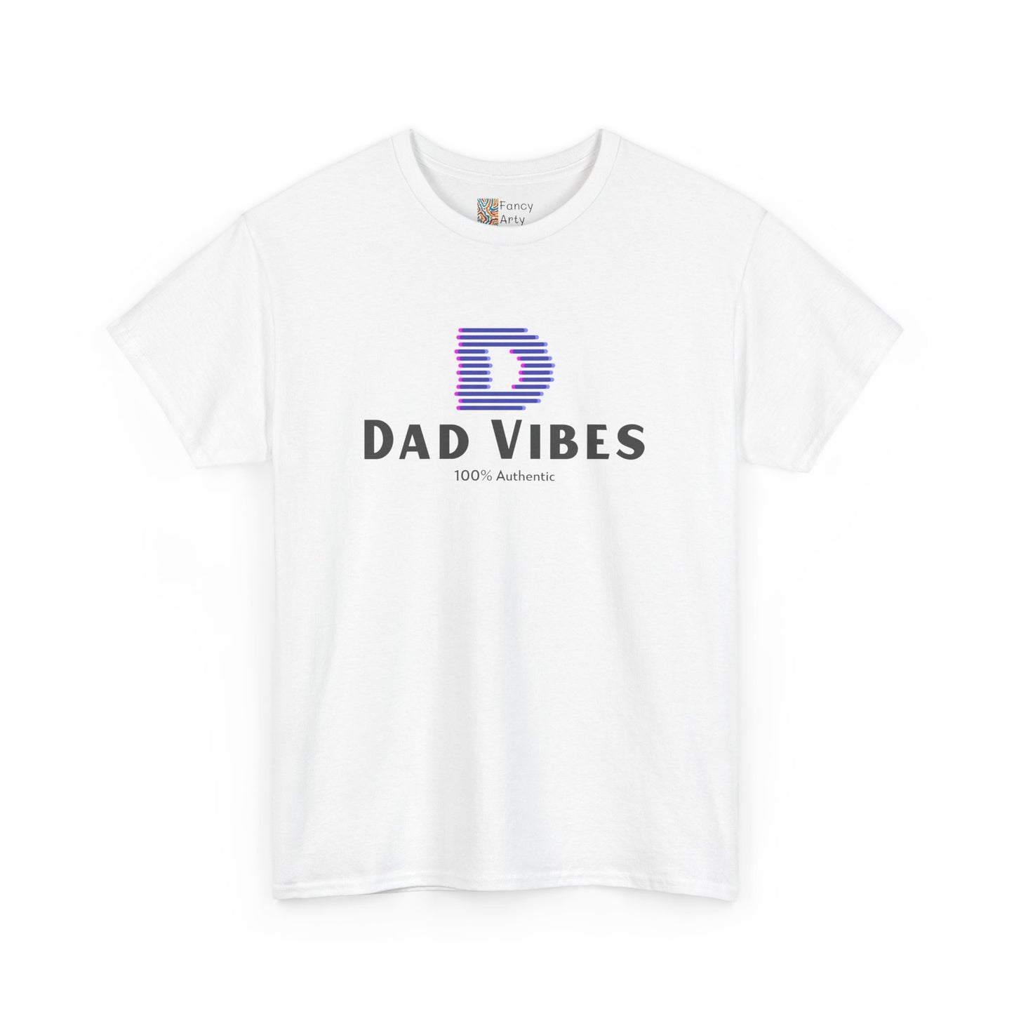 Dad Vibes 100% Authentic Cotton Tee