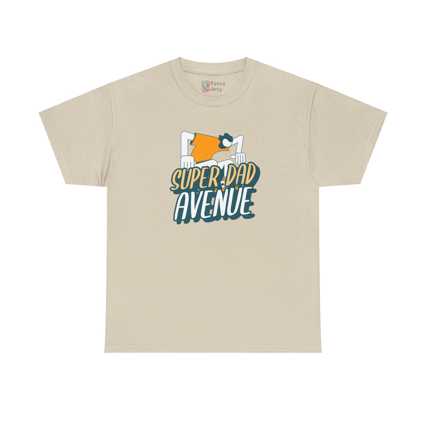 Super Dad Avenue Unisex Tee - Family First Gift