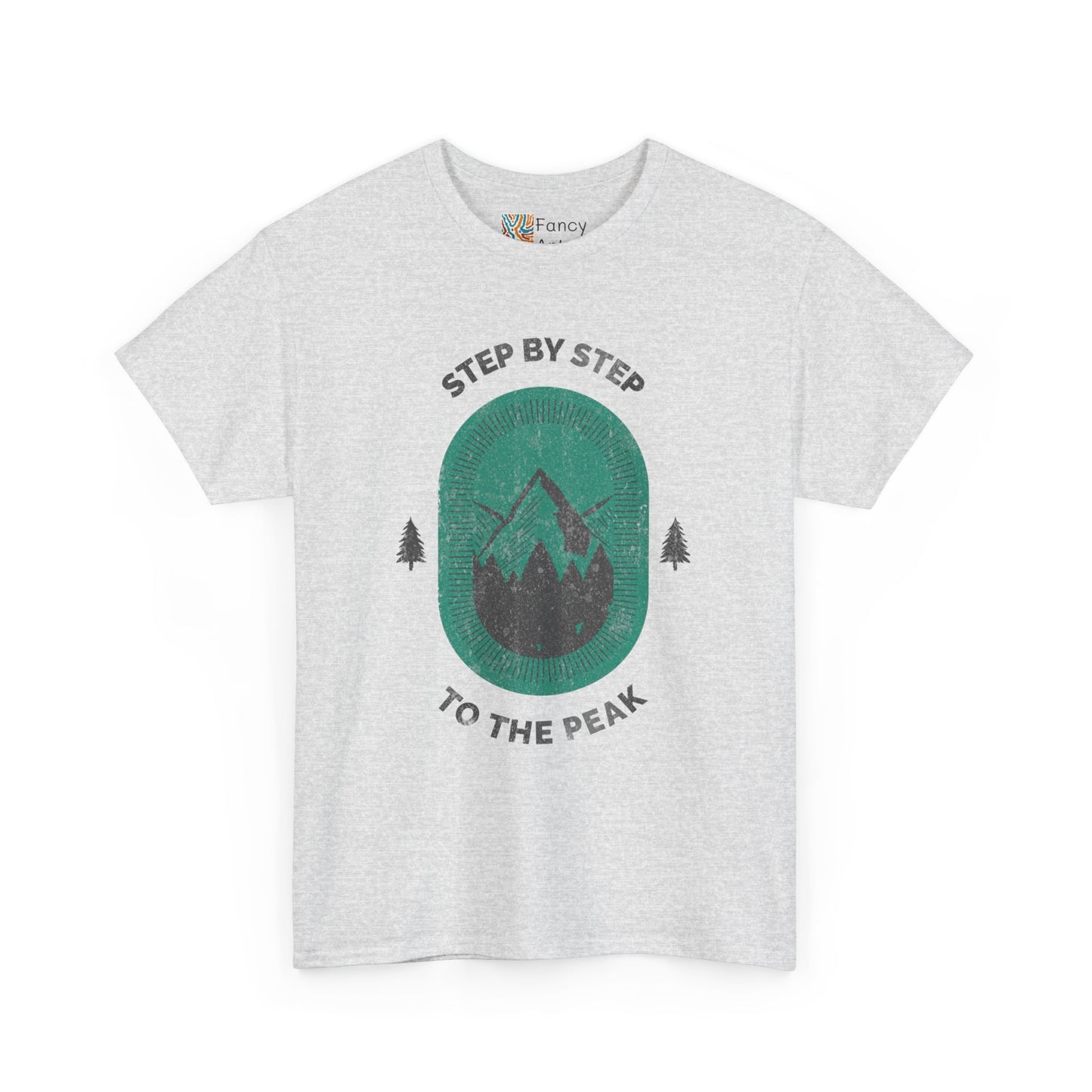 Step by Step to the Peak Mountain Travel Tee