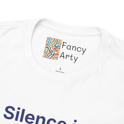 Silence Is How I Recharge Unisex Tee - Self Care Reminder