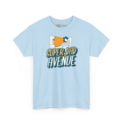 Super Dad Avenue Unisex Tee - Family First Gift