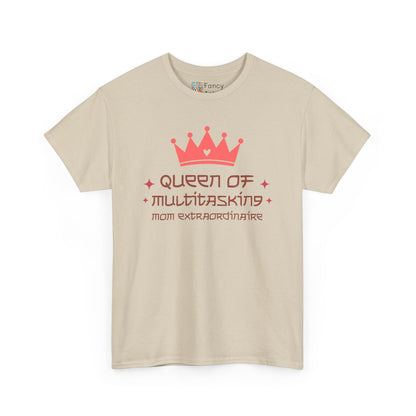 Mom Extraordinaire Unisex Tee - Queen of Multitasking Design