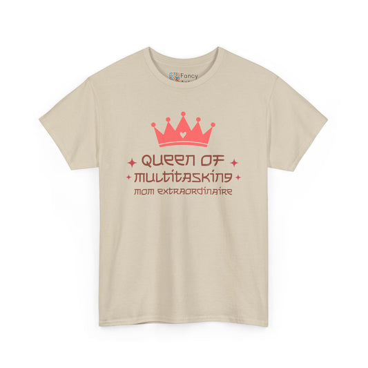 Mom Extraordinaire Unisex Tee - Queen of Multitasking Design