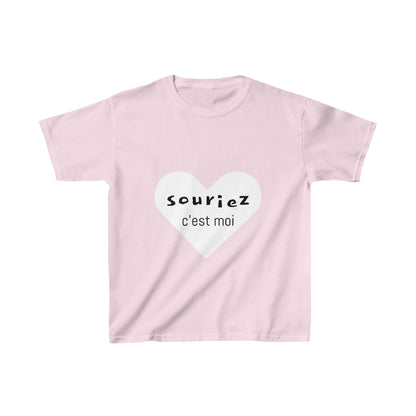 Souriez, C'est Moi Kids Tee