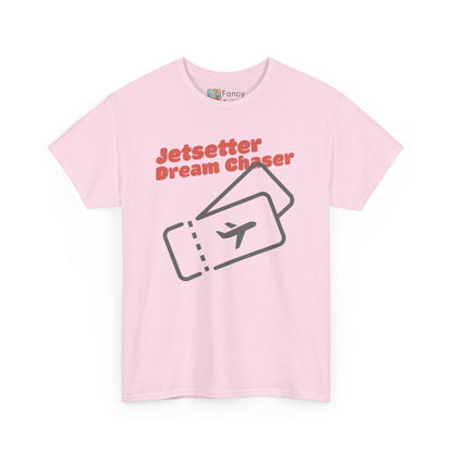 Jetsetter Dream Chaser Unisex Tee - Travel Gift for Men and Women