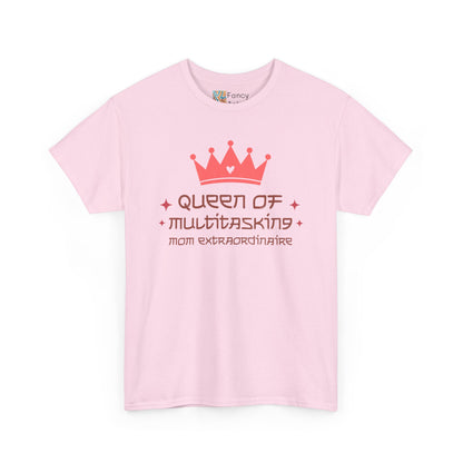 Mom Extraordinaire Unisex Tee - Queen of Multitasking Design