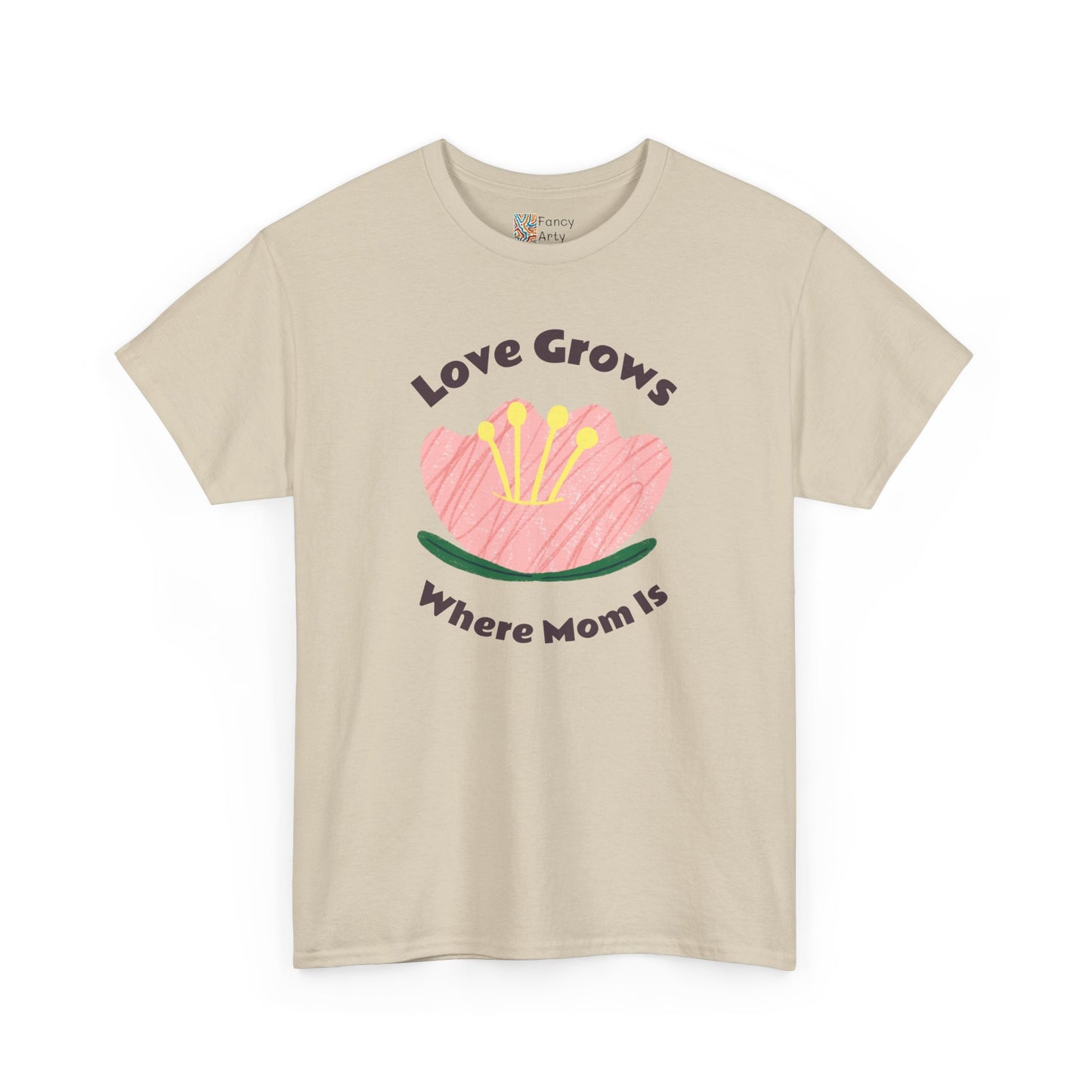 Love Grows Where Mom Is Unisex Tee