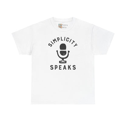 Simplicity Speaks Minimalist Lifestyle Tee