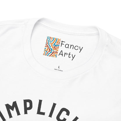 Simplicity Speaks Minimalist Lifestyle Tee