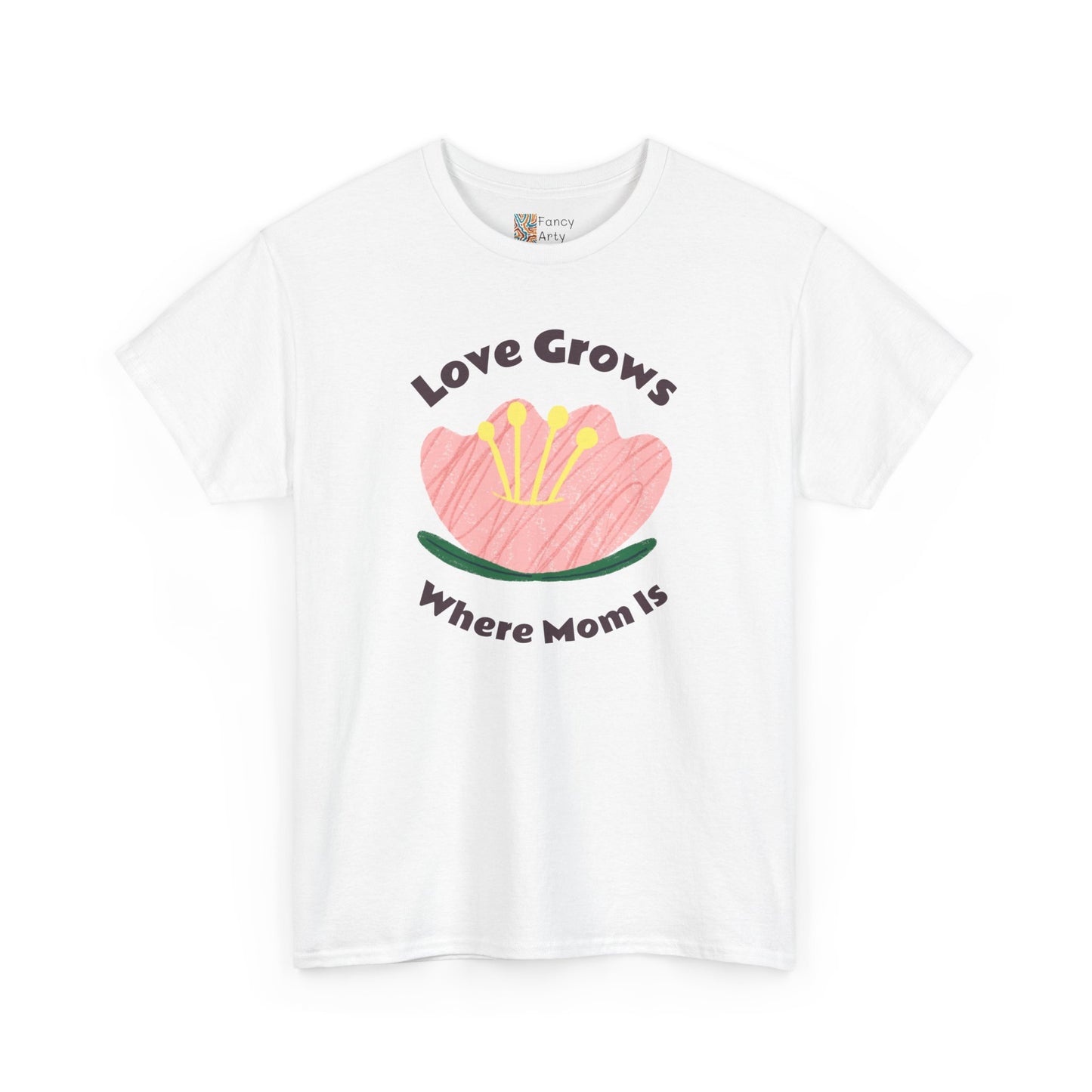 Love Grows Where Mom Is Unisex Tee