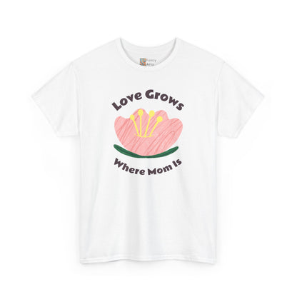 Love Grows Where Mom Is Unisex Tee