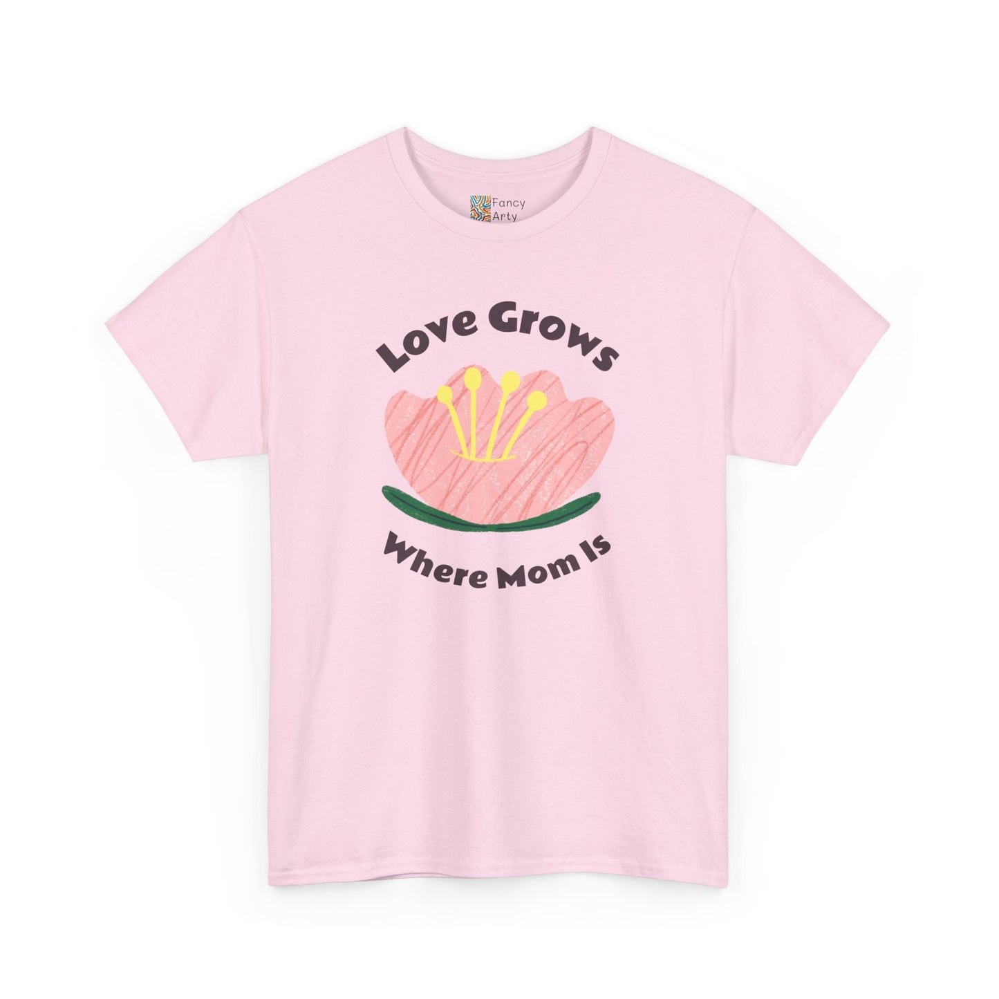 Love Grows Where Mom Is Unisex Tee