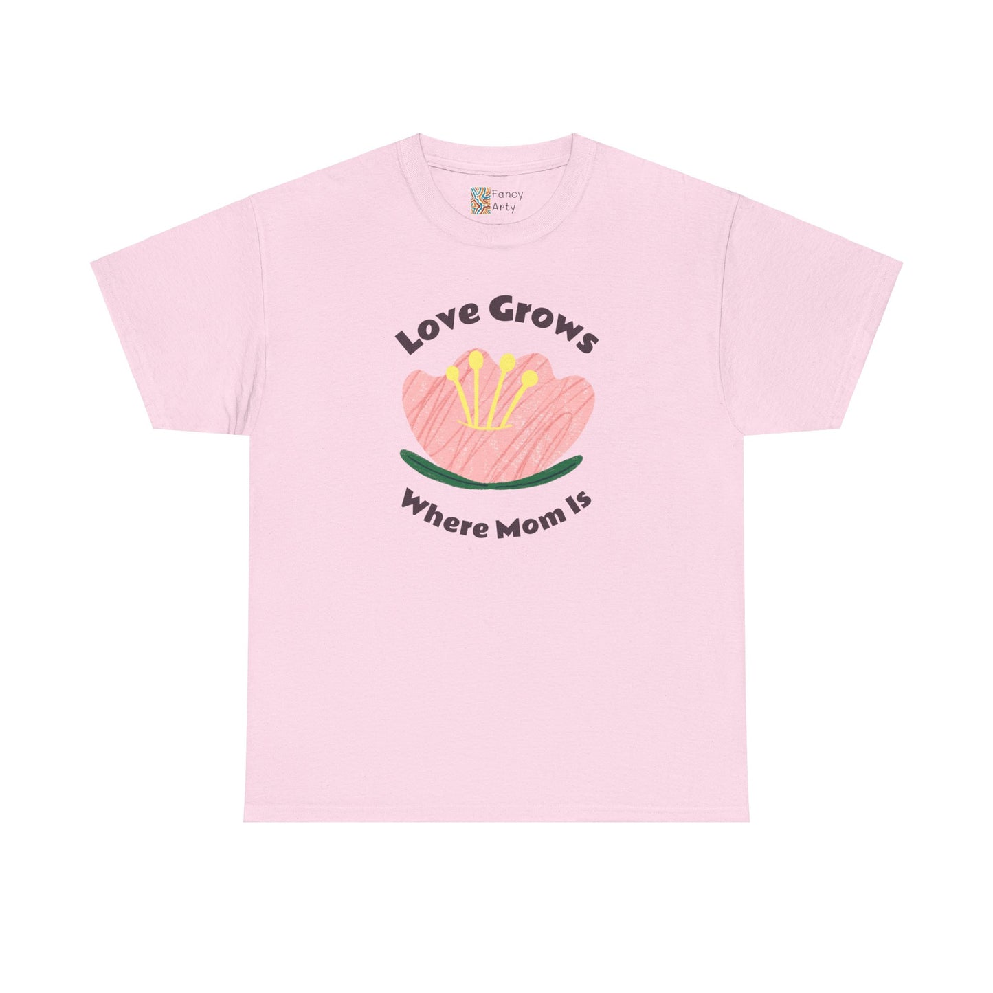 Love Grows Where Mom Is Unisex Tee