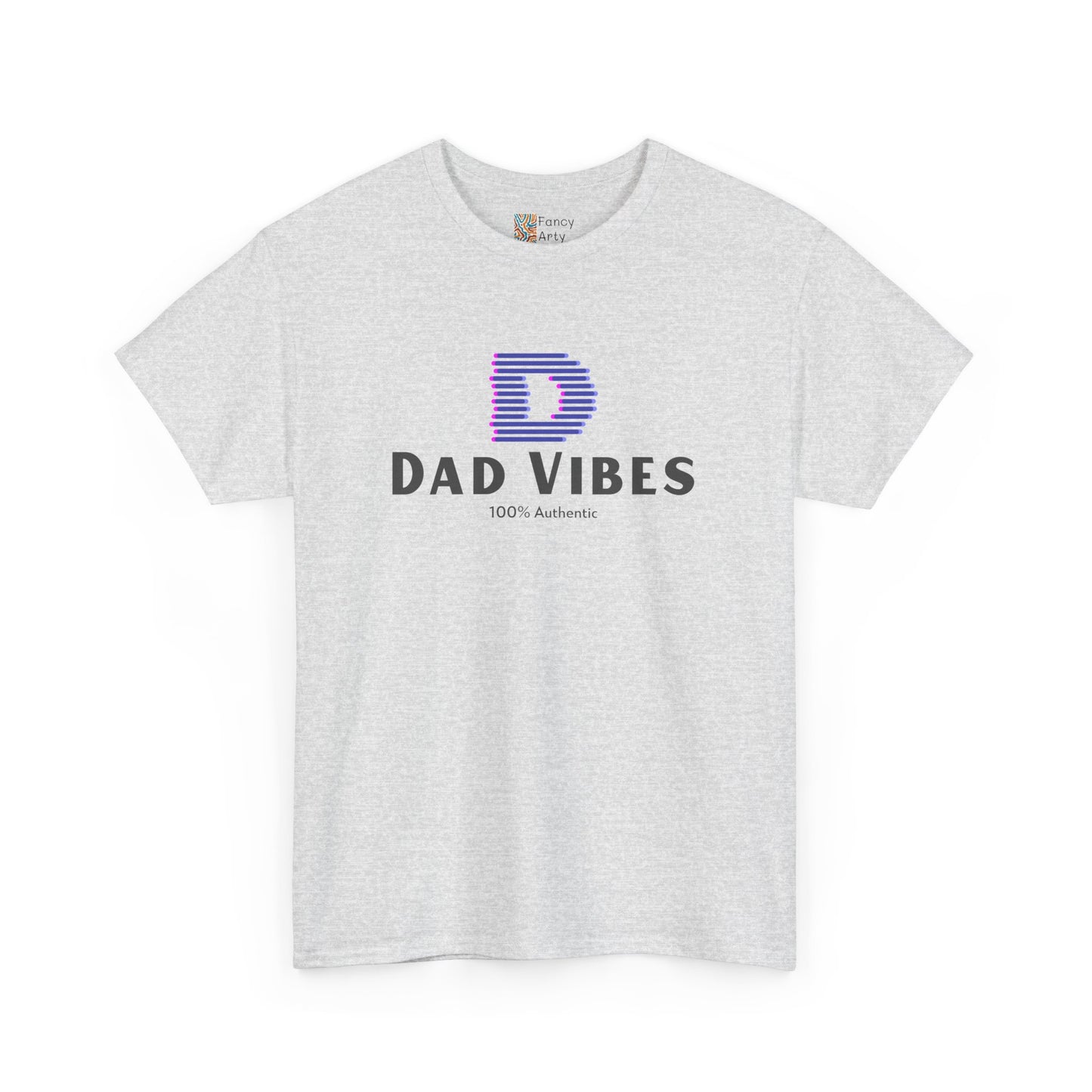 Dad Vibes 100% Authentic Cotton Tee