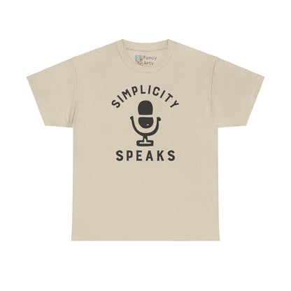 Simplicity Speaks Minimalist Lifestyle Tee